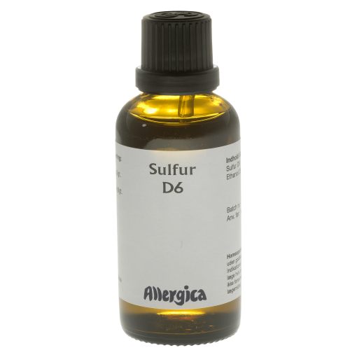 Billede af Sulfur D6 50 ml fra Allergica