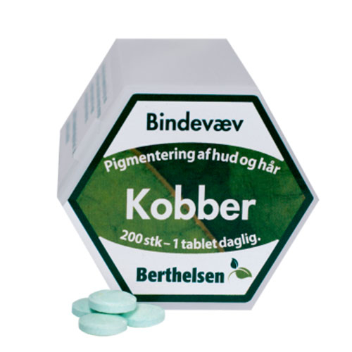 Kobber 2 Mg 200 Tab Fra Berthelsen