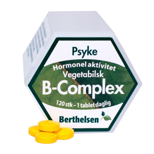 Vegetabilsk B-Complex 120 tab Berthelsen thumbnail