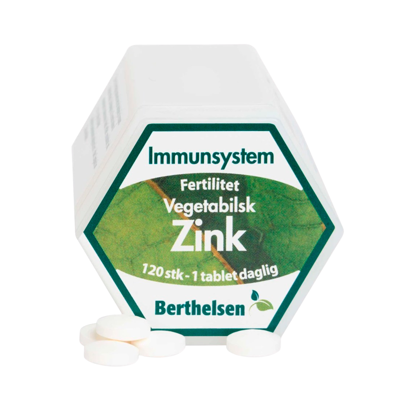 Zink 15 Mg 120 Tab Fra Berthelsen