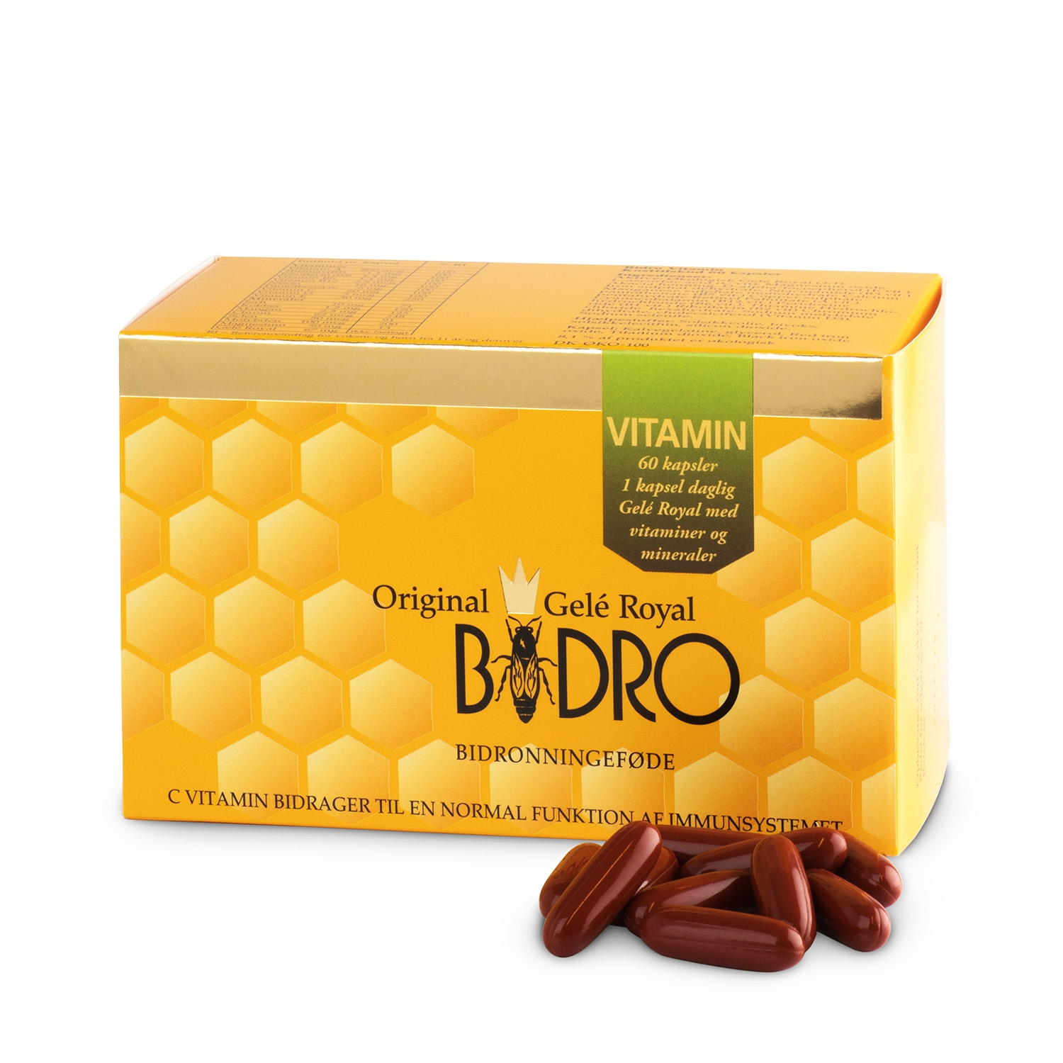 Billede af Bidro med vitaminer og mineraler 60 kap