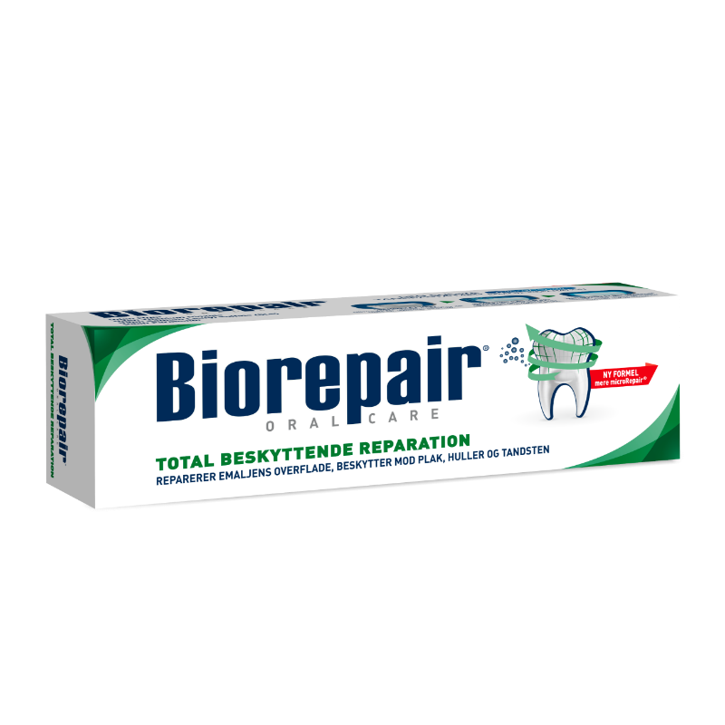 BioRepair tandpasta grøn - total beskyttelse