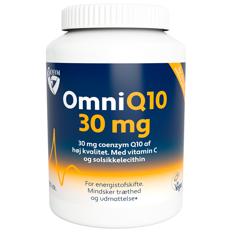 Biosym OmniQ10 30 mg (180 kapsel) thumbnail