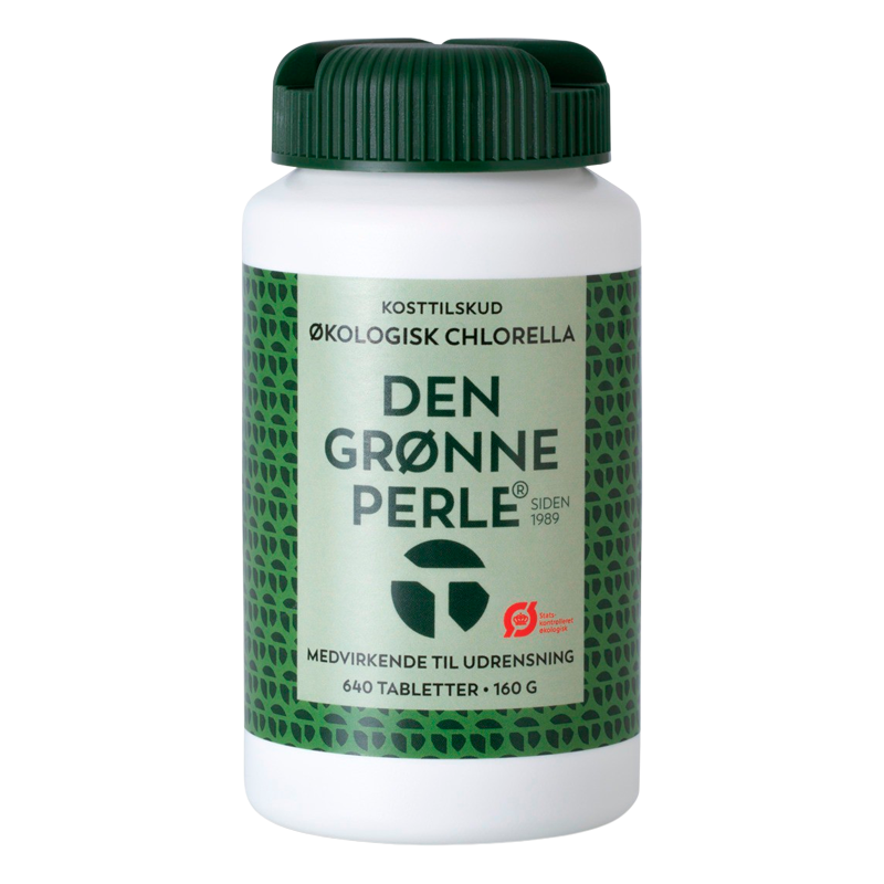 Chlorella - Den Grønne Perle 640 Tab