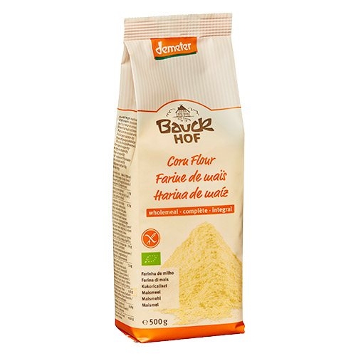 Majsmel Glutenfri Økologisk 500gr Bauck Hof