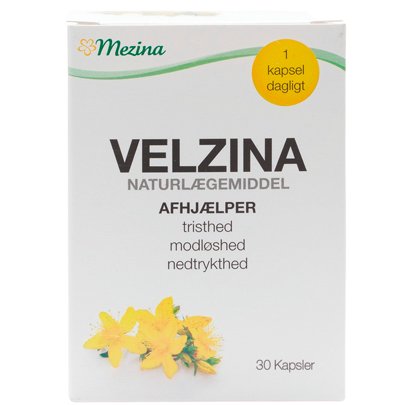 Velzina Hypericum 231-333 mg 30 kap thumbnail