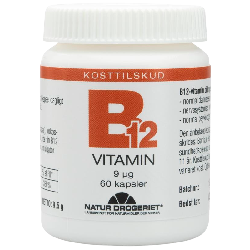 B12 vitamin 9 ug 60 tab thumbnail