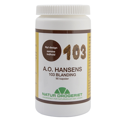 A.o. Hansen 103 90 Kap Fra Natur Drogeriet