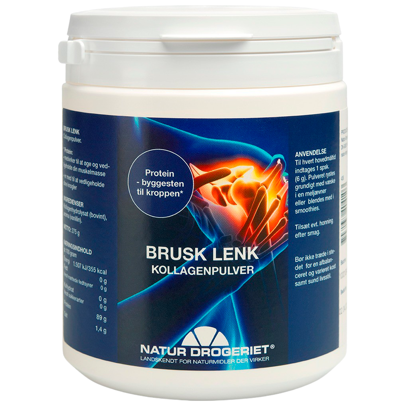 Brusk Lenk Kollagenpulver 275 Gr