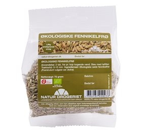 Fennikel hel økologisk 75gr Naturdrogeriet thumbnail