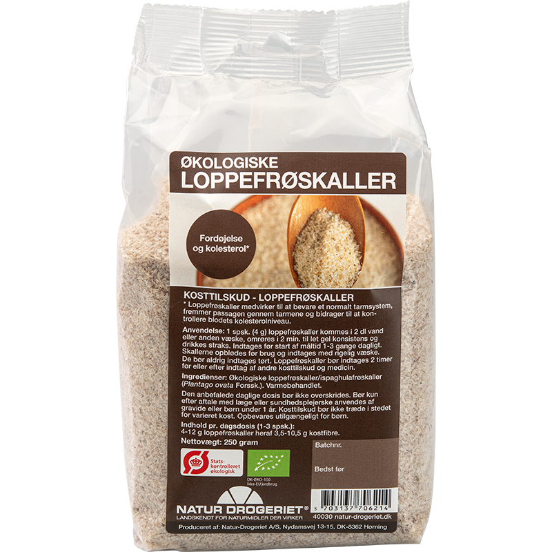 Natur-Drogeriet Loppefrøskaller Ø (250 Gr)