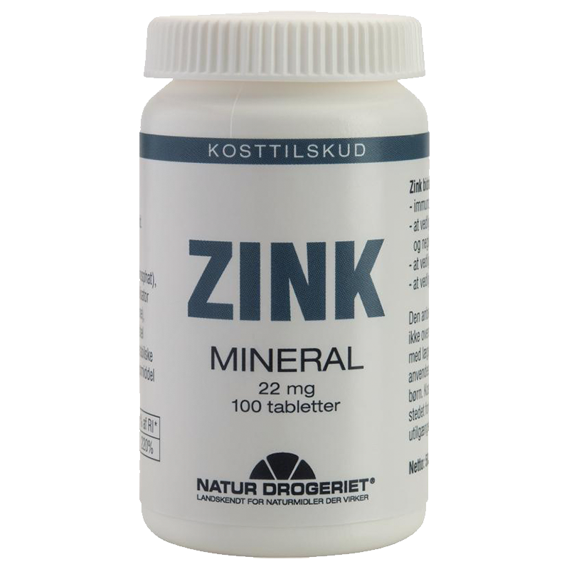 Zink 22 mg 100 tabs thumbnail