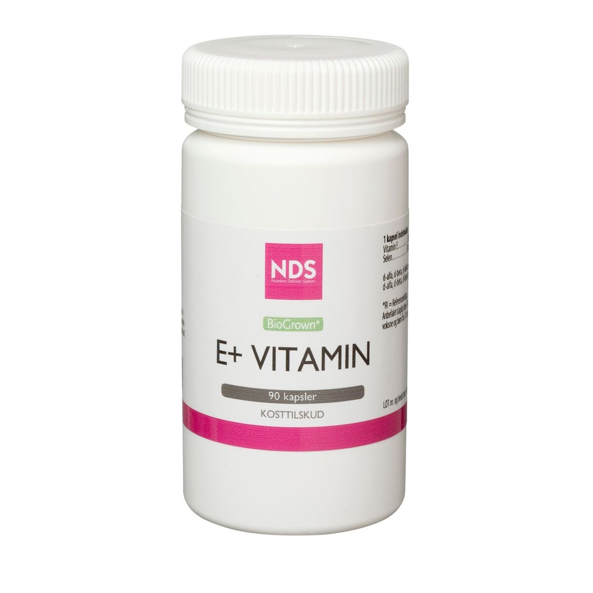 Billede af NDS E+ - e-vitamin tablet 90 tab