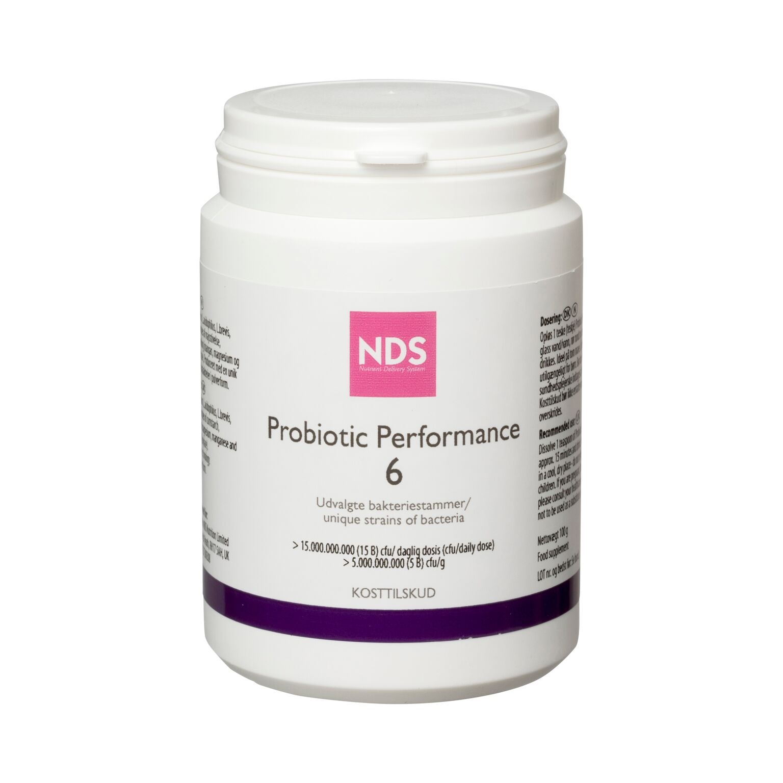 NDS Probiotic Performance 6 100gr thumbnail