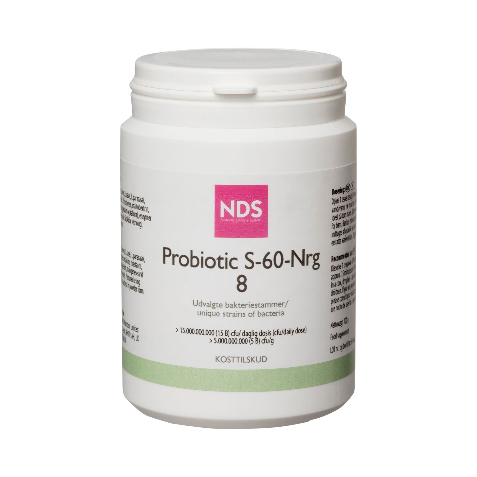 Nds Nds Probiotic S-60-Nrg 8 100 Gr