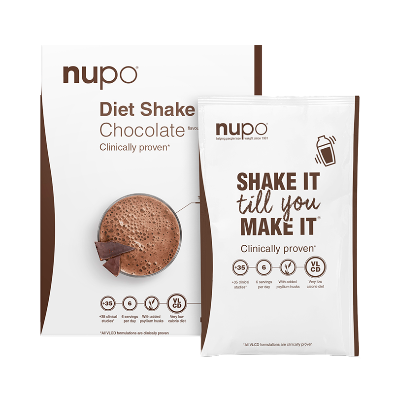  Nupo Diet Shake Chocolate (12x32 g)