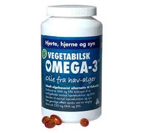 Omega-3 Vegetabilsk 180kap