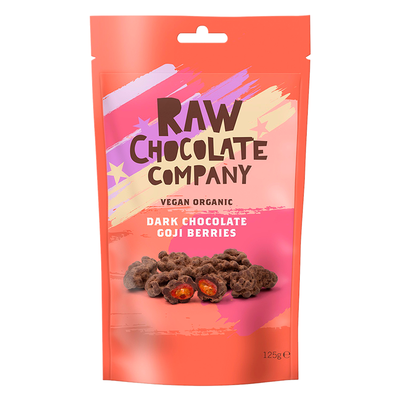 Goji bær med raw chokolade 125gr thumbnail