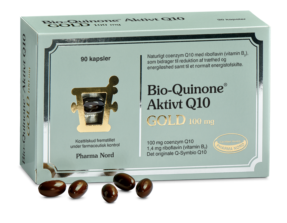 Pharma Nord Bio-Quinone Q10 Gold 100 Mg (60+30 Kapsler)