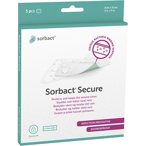 Sorbact plaster 5stk thumbnail