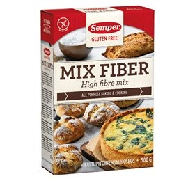 Brødmix Med Fiber Glutenfri 500gr Semper