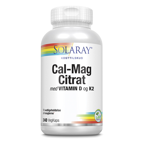 Calcium Magnesium + D Og K2 Vitamin 240kap