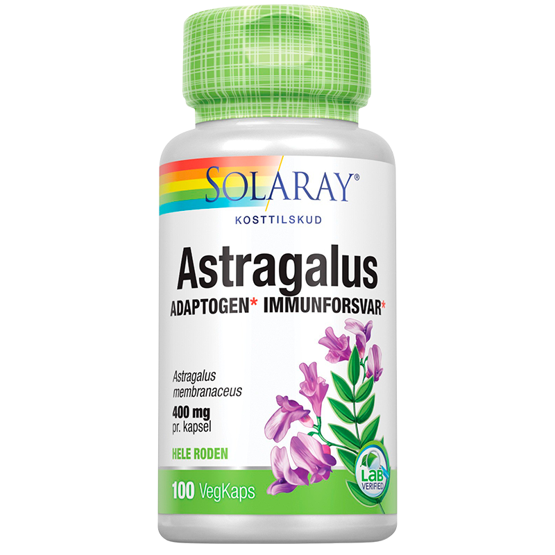 Astragalus 100 Kap Fra Solaray