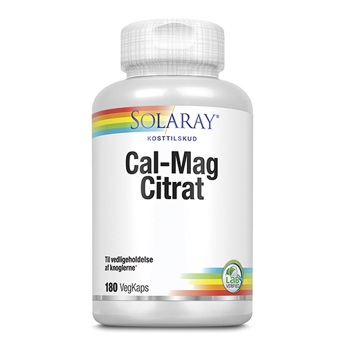 Billede af Calcium Magnesium Citrat 180 kap fra Solaray