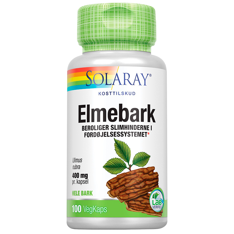 Elmebark Slippery Elm 400 Mg 100 Kap