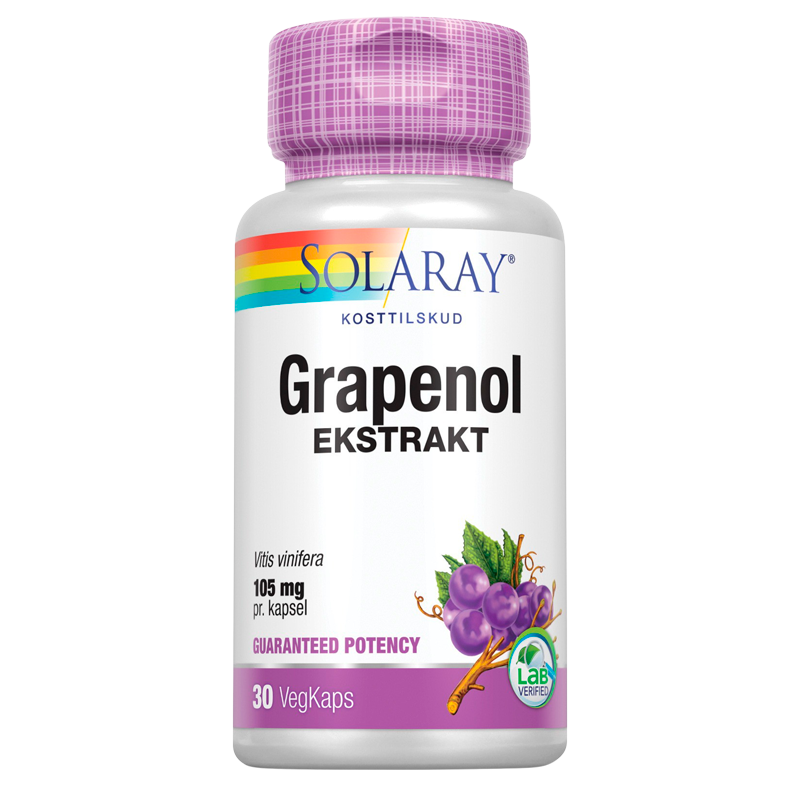 Grapenol Extrakt vindrue 100 mg 30 kap thumbnail