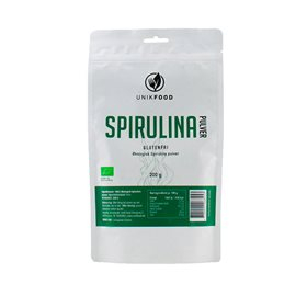 Unik Food Spirulina pulver økologisk 200 gr.