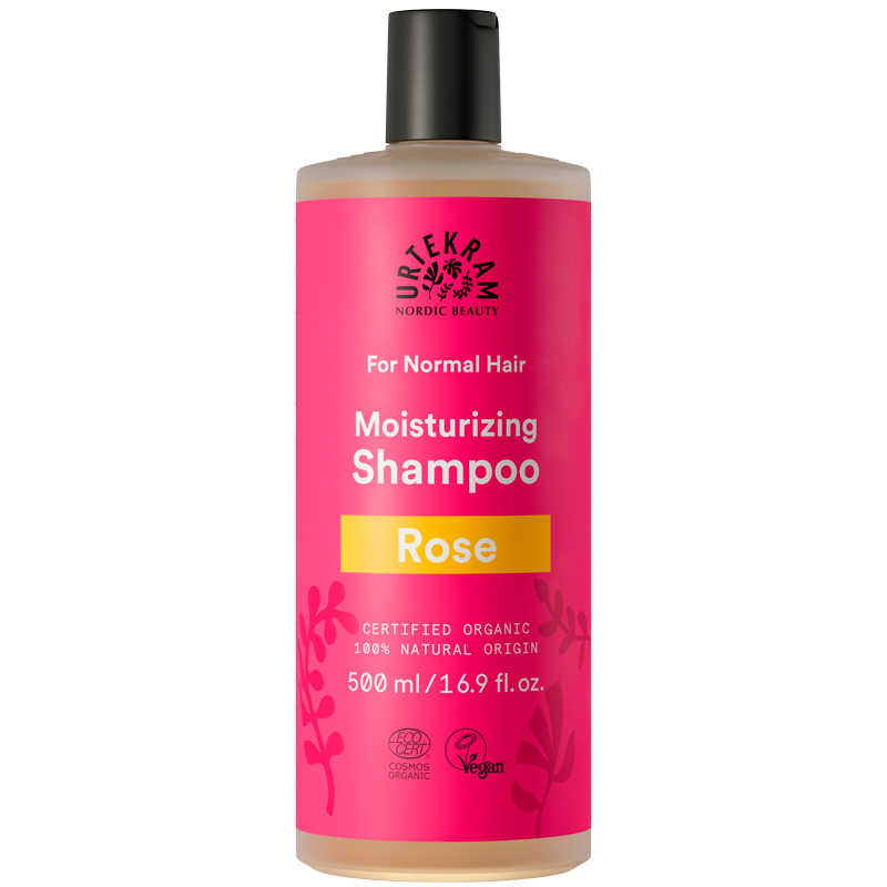 Se Rose Shampoo økologisk Urtekram (500ml) hos Helsehelse.dk