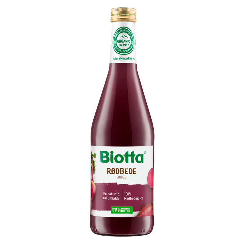 Rødbedesaft Økologisk 500 Ml Fra Biotta