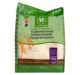 Fuldkorns Rismel økologisk 500gr fra Urtekram thumbnail