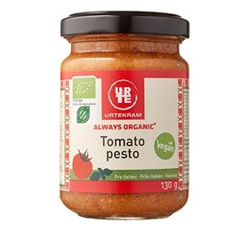 Billede af Pesto rød økologisk 130ml fra Urtekram