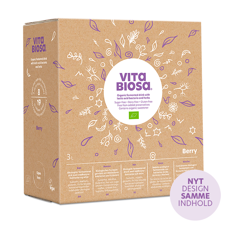 Vita Biosa Bær Bag-In-Box Økologisk 3 Ltr