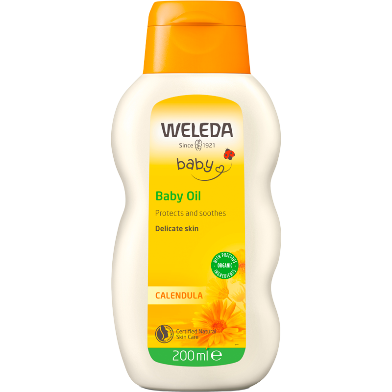 4: Weleda babyolie - Calendula - 200 ml