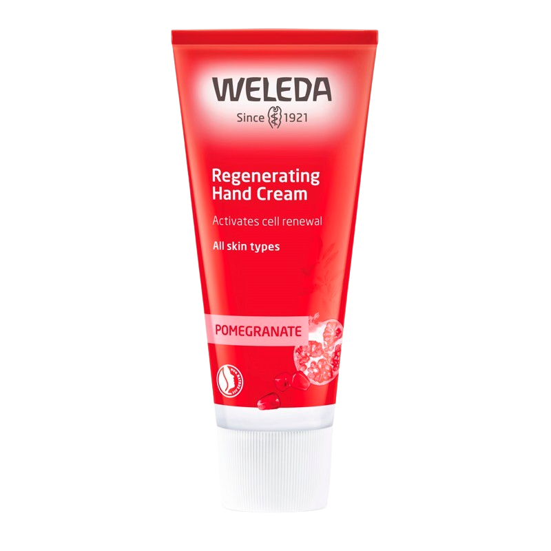 Se Weleda håndcreme 40+ - Granatæble - 50 ml hos Helsehelse.dk