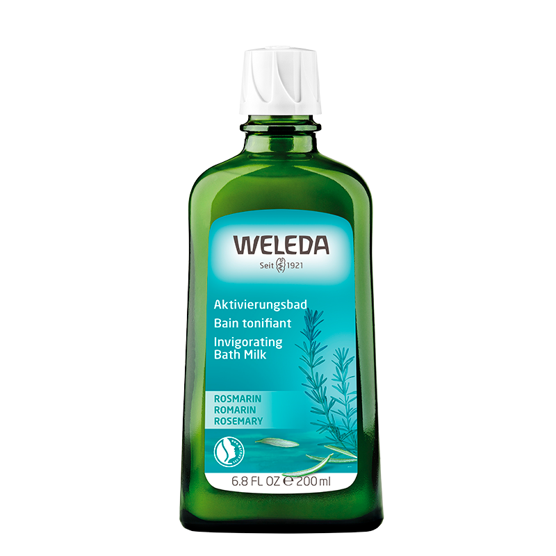 Billede af Weleda bademælk - Rosmarin - 200 ml